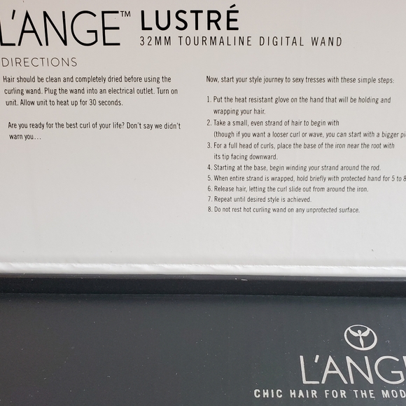 L'ANGE Lustre 32mm Tourmaline Digital Wand - Picture 4 of 10